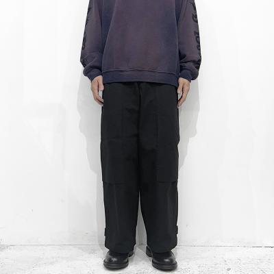 Sasquatchfabrix. [ “A PIECE OF CLOTH PK” WORK PANTS ] BLACK