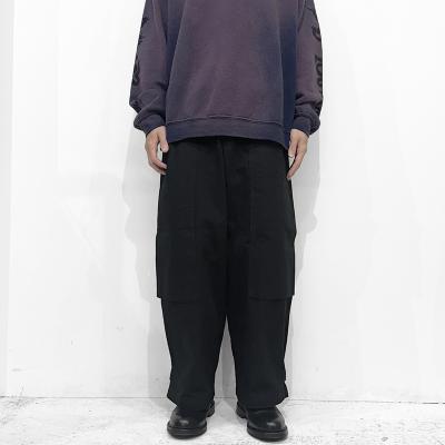 Sasquatchfabrix. [ “A PIECE OF CLOTH PK” WORK PANTS ] BLACK