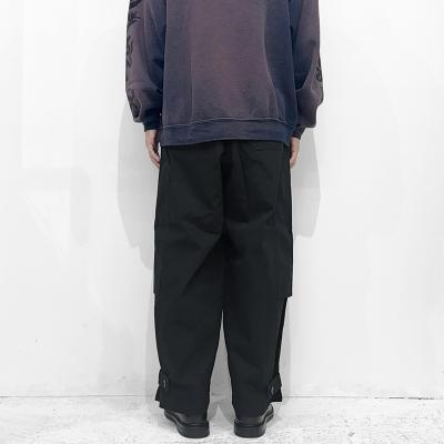 Sasquatchfabrix. [ “A PIECE OF CLOTH PK” WORK PANTS ] BLACK