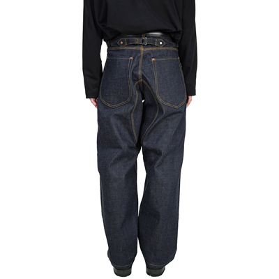 SUGARHILL [ CLASSIC DOUBLE KNEE DENIM PANTS ] RIGID INDIGO