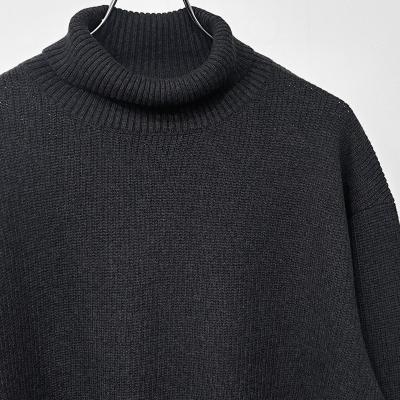 crepuscule [ Cotton Cashmere Turtle Neck ] C.GRAY