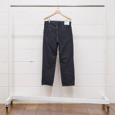 UNUSED [ UW0820 (13oz denim five pockets pants) ] BLACK LONG LENGTH