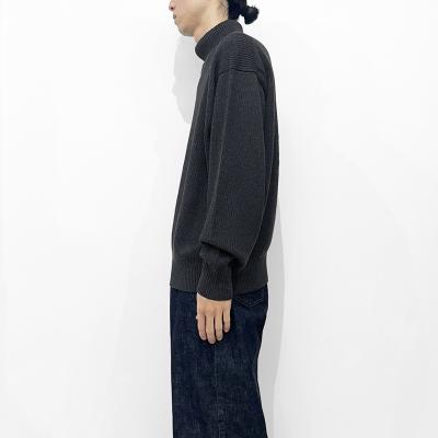 crepuscule [ Cotton Cashmere Turtle Neck ] C.GRAY