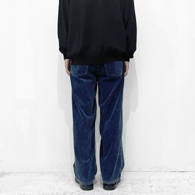 URU [ COTTON CORDUROY 5 POCKET PANTS ] INDIGO