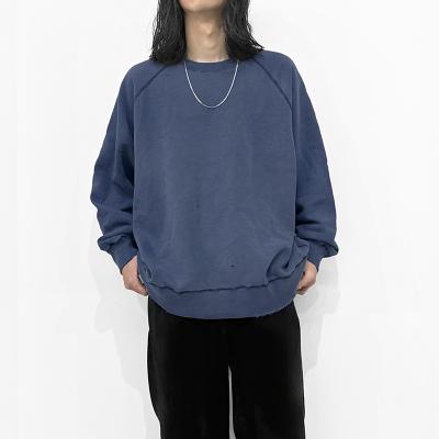 URU [ CREW NECK SWEAT ] NAVY