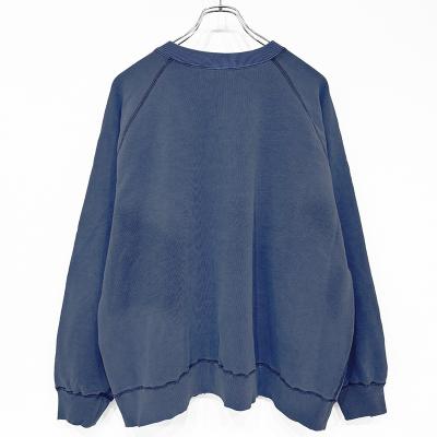 URU [ CREW NECK SWEAT ] NAVY