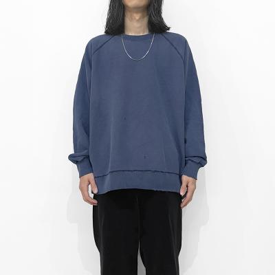 URU [ CREW NECK SWEAT ] NAVY