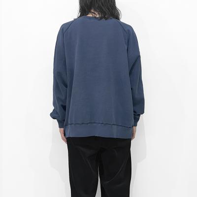 URU [ CREW NECK SWEAT ] NAVY