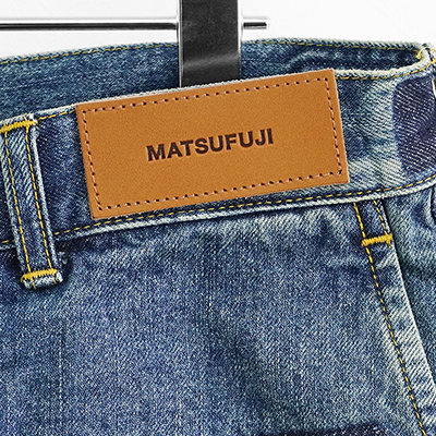 MATSUFUJI [ Denim Wide Trousers ] INDIGO