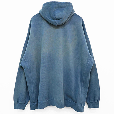 DAIRIKU [ "Water-repellent" Vintage Wash Hoodie ] Youth Blue