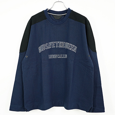 ESSAY [ NEW WAVE SWEAT (TS-1) ] NAVY×BLACK