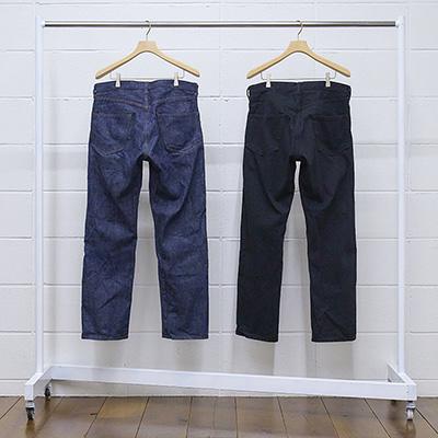 UNUSED [ UW1064 (Double knee denim pants) ] INDIGO