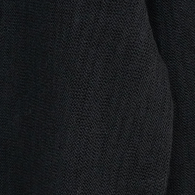 crepuscule [ Purl Stitch Wool Cardigan ] BLACK