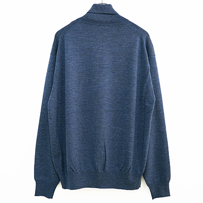 crepuscule [ Turtle Neck L/S ] BLUE
