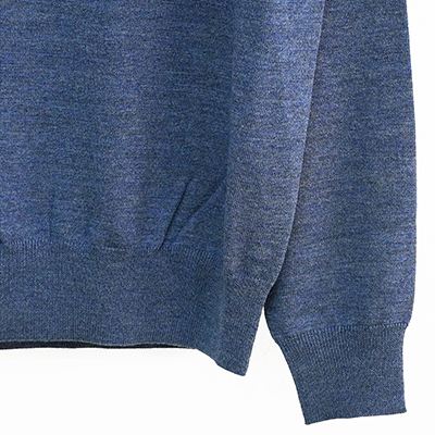 crepuscule [ Turtle Neck L/S ] BLUE