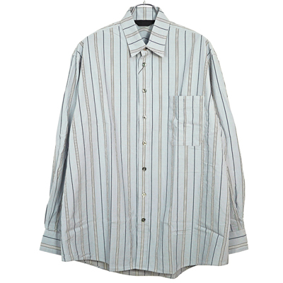 ESSAY [ BIG SHIRT (SH-2) ] GREY STRIPE