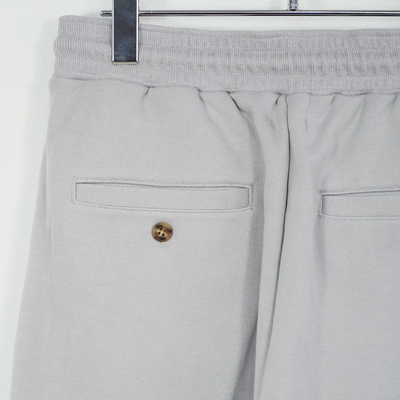 MATSUFUJI [ Slim Straight Sweat Pant ] L.GRAY