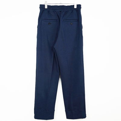 MATSUFUJI [ Slim Straight Sweat Pant ] D.BLUE