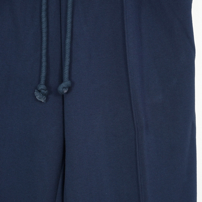 MATSUFUJI [ Slim Straight Sweat Pant ] D.BLUE