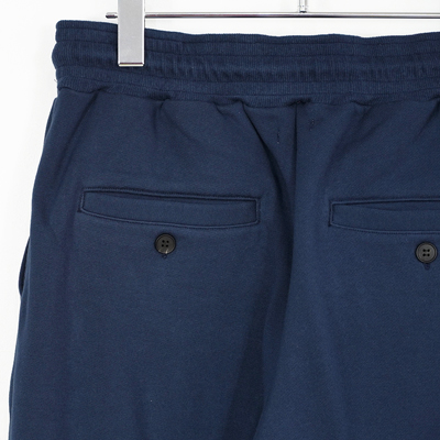 MATSUFUJI [ Slim Straight Sweat Pant ] D.BLUE