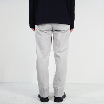 MATSUFUJI [ Slim Straight Sweat Pant ] L.GRAY