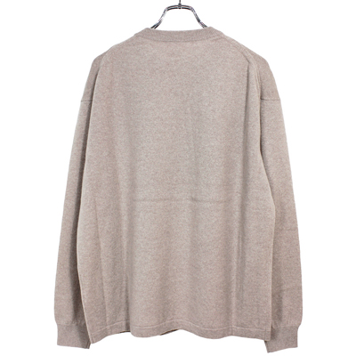 crepuscule [ Cashmere crew ] PINKBEIGE