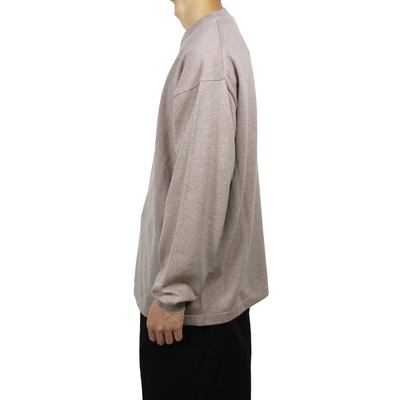 crepuscule [ Cashmere crew ] PINKBEIGE