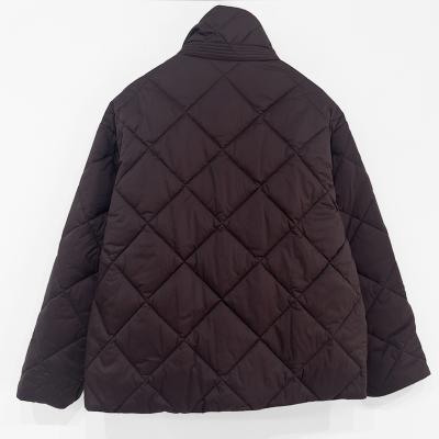 UNUSED [ US2513 (Padded quilted jacket) ] BURGUNDY