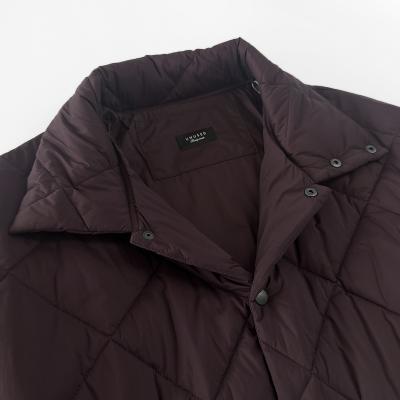 UNUSED [ US2513 (Padded quilted jacket) ] BURGUNDY