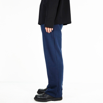 MATSUFUJI [ Slim Straight Sweat Pant ] D.BLUE