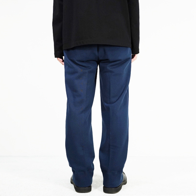 MATSUFUJI [ Slim Straight Sweat Pant ] D.BLUE