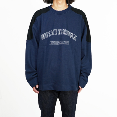 ESSAY [ NEW WAVE SWEAT (TS-1) ] NAVY×BLACK