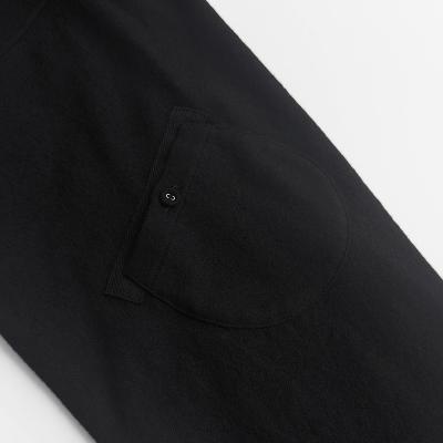 MATSUFUJI [ Milling Wool Pullover Jacket ] BLACK