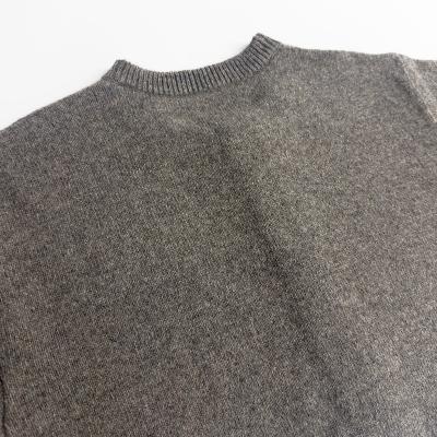 MATSUFUJI [ Wool Cardigan Caribou Knit ] BGE×BRN