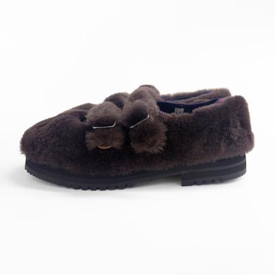 MATSUFUJI [ x SUICOKE Mouton Shoes ] BROWN
