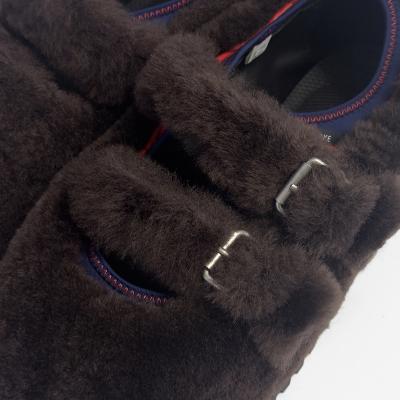 MATSUFUJI [ x SUICOKE Mouton Shoes ] BROWN