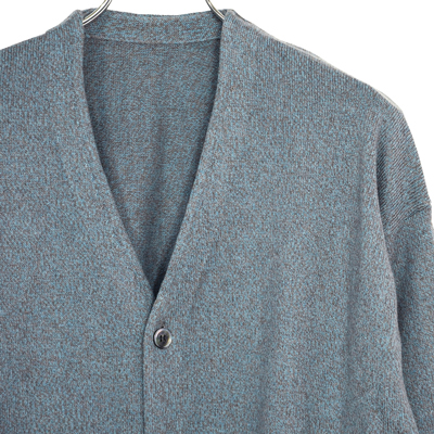 crepuscule [ cardigan ] BLUE×BROWN