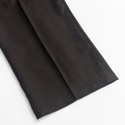 ESSAY [ WOOL WIDE STRAIGHT TROUSERS (P-1) ] BROWN
