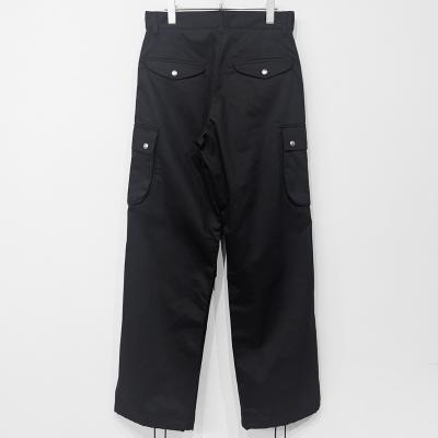 SUGARHILL [ CHINO CARGO PANTS ] BLACK