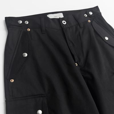 SUGARHILL [ CHINO CARGO PANTS ] BLACK
