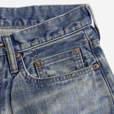 SUGARHILL [ FADED MODERN DENIM PANTS WIDE CUT ] FADED INDIGO