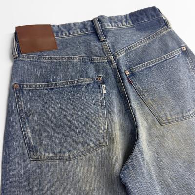 SUGARHILL [ FADED MODERN DENIM PANTS WIDE CUT ] FADED INDIGO