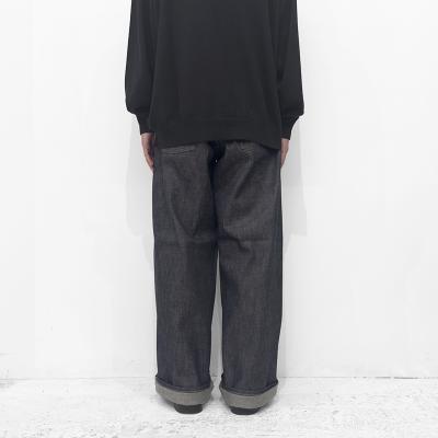 SUGARHILL [ MODERN DENIM PANTS WIDE CUT ] RIGID INDIGO
