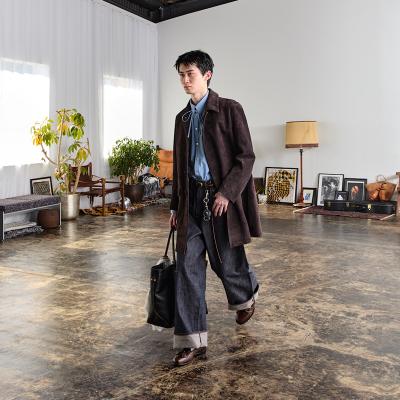 SUGARHILL [ MODERN DENIM PANTS WIDE CUT ] RIGID INDIGO