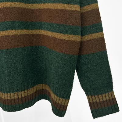 MATSUFUJI [ Border Knit ] GREEN