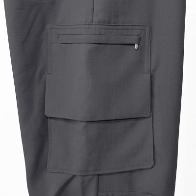MATSUFUJI [ Water-repellent Wool Wide Cargo Trousers ] GRAY