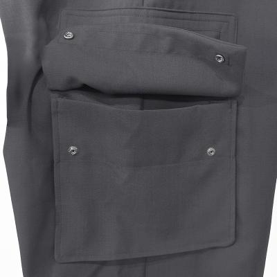 MATSUFUJI [ Water-repellent Wool Wide Cargo Trousers ] GRAY