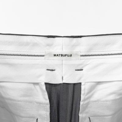MATSUFUJI [ Water-repellent Wool Wide Cargo Trousers ] GRAY