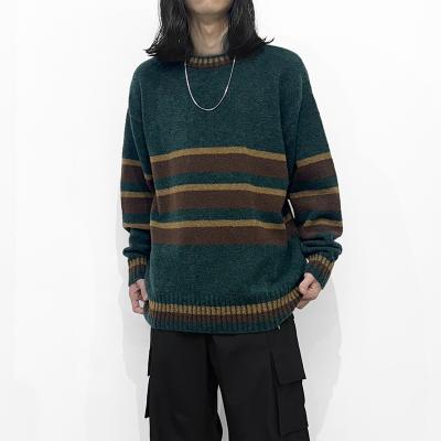 MATSUFUJI [ Border Knit ] GREEN