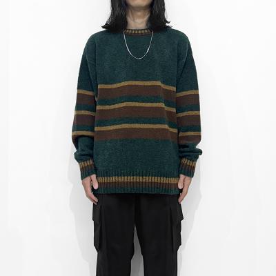 MATSUFUJI [ Border Knit ] GREEN